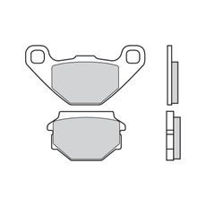 ZAVORNE OBLOGE BREMBO 07014 CC SCOOTER
