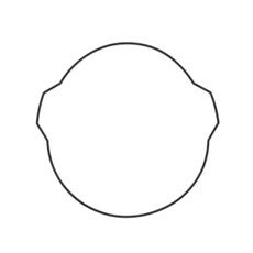 TESNILO SKLOPKE (CLUTCH COVER GASKET) WINDEROSA CCG 817928 OUTER SIDE