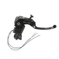 READY TO BRAKE MASTER CYLINDER ACCOSSATO CY090 PRS 19X17-18-19 WITH ORANGE FOLDING LEVER (NUT + LEVER)