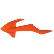 RADIATOR SCOOPS POLISPORT 8421300001 (PAR) ORANGE KTM 16