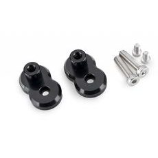 ADJUSTABLE TRAIL FOOTPEG RELOCATION KIT PUIG 22341N ČRNA 20 MM