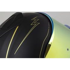 INTEGRALNA ČELADA CASSIDA INTEGRAL GT 2.1 FLASH MATT BLACK/ METALLIC GOLD/ DARK GREY XL