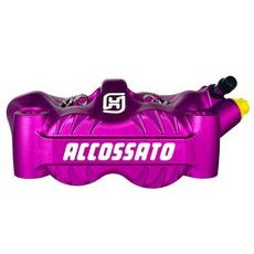 RADIAL BRAKE CALIPER ACCOSSATO PZ007 FORGED MONOBLOCK 100 MM DISTANCE WITH PISTONS IN ALUMINIUM