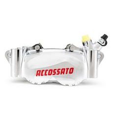 RADIAL BILLET 2-PIECE CALIPER ACCOSSATO PZ011 - DISTANCE 100 MM PISTON IN ALUMINIUM