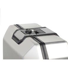 KOMPLET ALUMINIJASTIH KOVČKOV Z NOSILCI IN PLOŠČO SHAD TERRA, 37L ZADNJI KOVČEK IN 36L/47L STRANSKI KOVČKI SHAD MOTO GUZZI V 85 TT