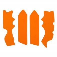 RUBBER FRAME PADS VIBRAM M7345A OFF-ROAD ORANŽNA