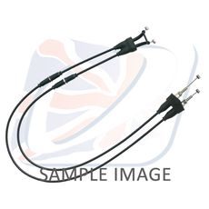 THROTTLE CABLES (PAIR) VENHILL S01-4-063-BK FEATHERLIGHT ČRNA