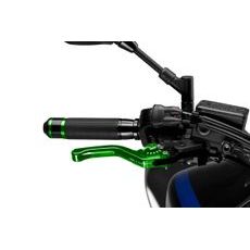 BRAKE LEVER WITHOUT ADAPTER PUIG 3.0 130VV KRATKA (SHORT) GREEN/GREEN
