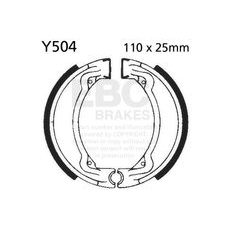 BRAKE SHOE SET EBC Y504 INCLUDINGS SPRINGS