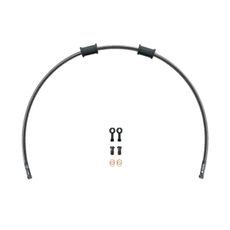 SET CEVI ZA SKLOPKO VENHILL POWERHOSEPLUS KAW-11010CB-BK (1 CEV V KOMPLETU) CARBON HOSES, BLACK FITTINGS