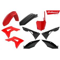 SET PLASTIK POLISPORT 90833 RED/BLACK