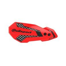 HANDGUARD POLISPORT MX FLOW 8308200021 WITH MOUNTING SYSTEM RED CR 04/BLACK