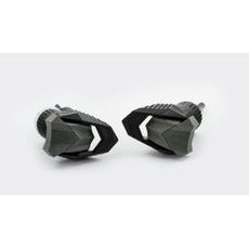 FRAME SLIDERS PUIG R19 20450N ČRNA BLACK WITH GREY RUBBER