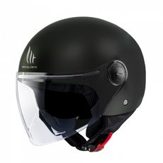 HELMET MT HELMETS STREET S SOLID A1 MATT BLACK XXS