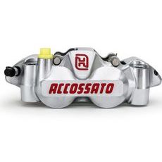 RADIAL BRAKE CALIPER ACCOSSATO PZ004 FORGED MONOBLOCK 108 MM DISTANCE WITH PISTONS IN ALUMINIUM