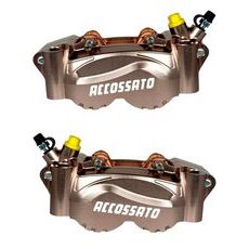 RADIAL BILLET 2-PIECE CALIPER ACCOSSATO PZ012 DISTANCE 108 MM