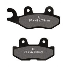 ZAVORNE OBLOGE EBC FA675TT