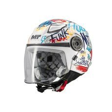 KID'S HELMET MT HELMETS LITE CREW A5 GLOSS MY