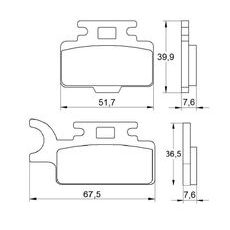 ZAVORNE OBLOGE ACCOSSATO AGPA169 OR