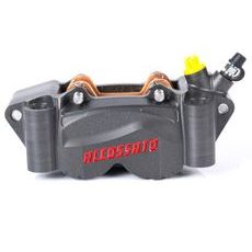 RADIAL BILLET 2-PIECE CALIPER ACCOSSATO PZ011 - DISTANCE 100 MM PISTON IN ALUMINIUM