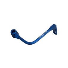 LEVER GUARD ACCOSSATO WITH BLUE HOSE AND JOINT RIGHT, ALUMINIUM