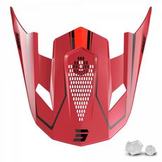 HELMET PEAK SHOT LITE GLORY A04-21OA-B03-P01 RED PEARLY