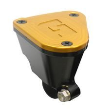 REZERVOAR ZA ZAVORNO TEKOČINO (POSODICA ZA ZAVORNO TEKOČINO) ACCOSSATO FU160 CNC-MACHINED ZLAT