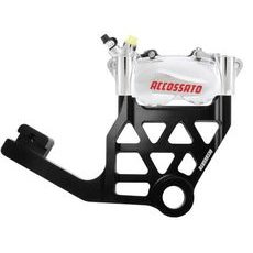 RADIAL BRAKE CALIPER KIT REAR + BRAKE FLANGE ACCOSSATO KITA33 FOR HARLEY DAVIDSON TOURING