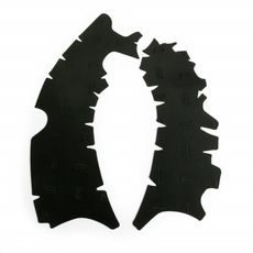 RUBBER FRAME PADS VIBRAM M7350N OFF-ROAD ČRN