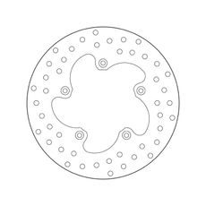 ZAVORNI DISK BREMBO 68B40736 FIX