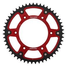 REAR SPROCKET SUPERSPROX STEALTH RST-210:51-RED RDEČ 51T, 520