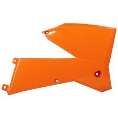 RADIATOR SCOOPS POLISPORT 8411500002 (PAR) ORANGE KTM