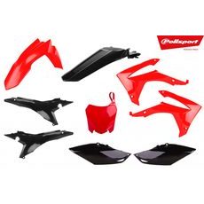 SET PLASTIK POLISPORT 90832 RED/BLACK