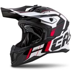 MOTOCROSS HELMET CASSIDA CROSS PRO II CONTRA WHITE/ RED/ BLACK M