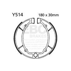 BRAKE SHOE SET EBC Y514 INCLUDINGS SPRINGS