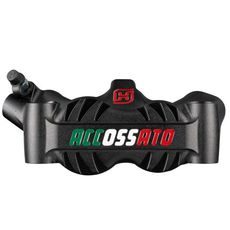 RADIAL BRAKE CALIPER ACCOSSATO PZ007 FORGED MONOBLOCK 100 MM DISTANCE WITH PISTONS IN ALUMINIUM