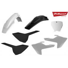 SET PLASTIK POLISPORT 90828 WHITE/BLACK