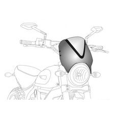 WINDSHIELD PUIG RETROVISION 8926A MATT BLACK MODER