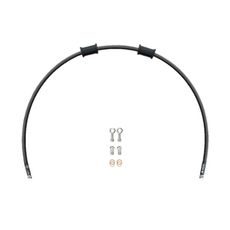SET CEVI ZA SKLOPKO VENHILL POWERHOSEPLUS KAW-11010C-BK (1 CEV V KOMPLETU) BLACK HOSES, CHROME FITTINGS