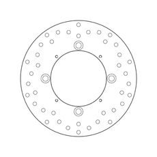ZAVORNI DISK BREMBO 68B407M0 FIX