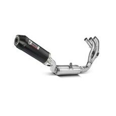FULL EXHAUST SYSTEM 3X1 MIVV OVAL Y.069.L3C KARBON / KARBONSKA KAPA