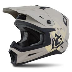 MOTOCROSS HELMET CASSIDA CROSS CUP 2 ALTA SAND MATT/ GRAY XS
