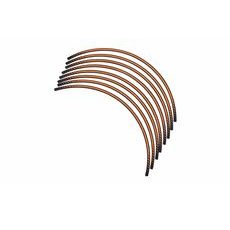 RIM STRIP PUIG PREMIUM 8431T ORANGE FLUOR SET OF 8 RIM STRIPS