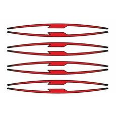 RIM STRIP PUIG 21833R RDEČ SET OF 8 RIM STRIPS