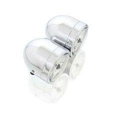 LIGHT CUSTOMACCES TWIN FD0001J INOX 12V 60/55W