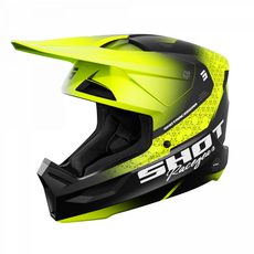 HELMET SHOT FURIOUS STREAM A04-21OC-B01 NEON YELLOW MATT L