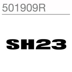 STICKERS SHAD 501909R FOR SH23