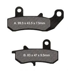 ZAVORNE OBLOGE EBC FA157