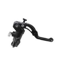 RADIAL BRAKE MASTER CYLINDER ACCOSSATO CL053 19X18 WITH BLACK ANODYZED BODY AND BLACK REVOLUTION LEVER (NUT+LEVER)