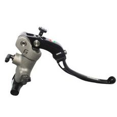 RADIAL BRAKE MASTER CYLINDER ACCOSSATO 19 X 18 WITH FOLDING LEVER,BLACK
